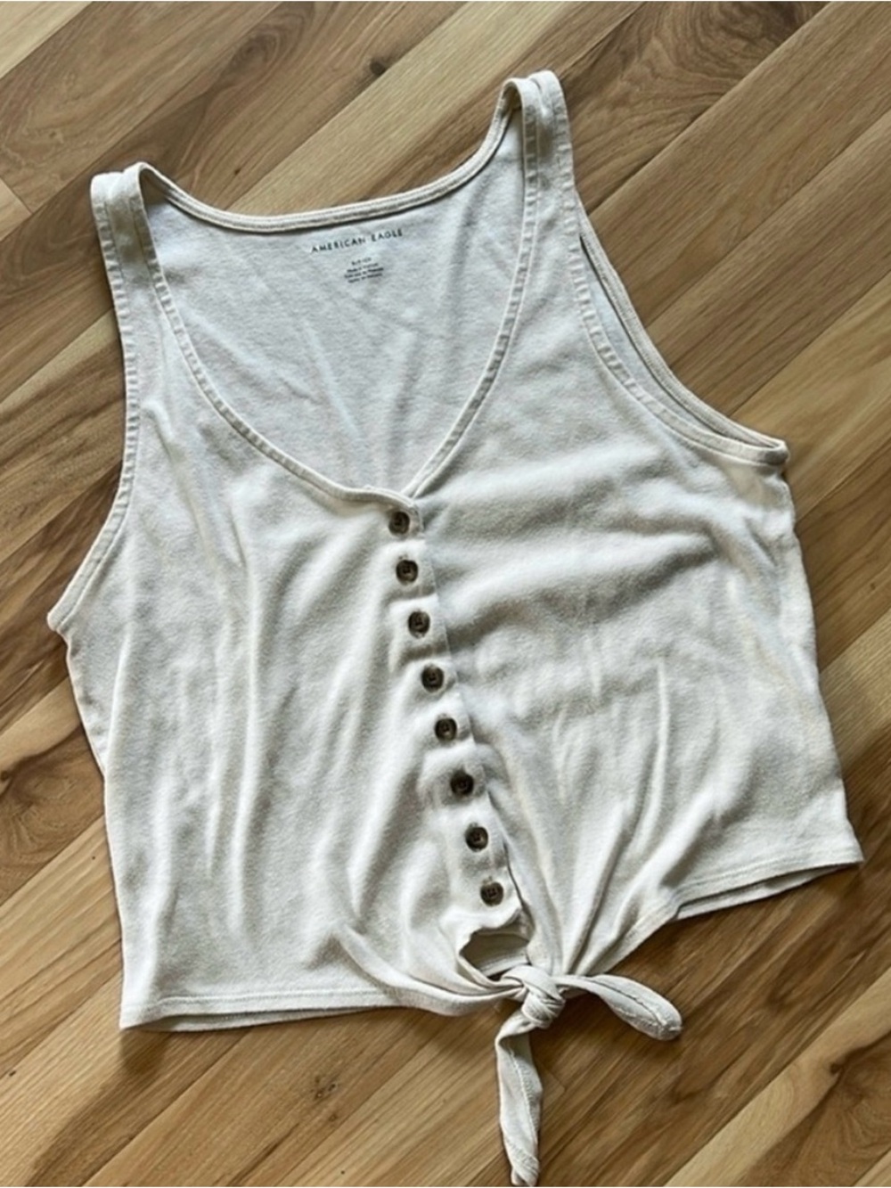 American Eagle Button Up Tank